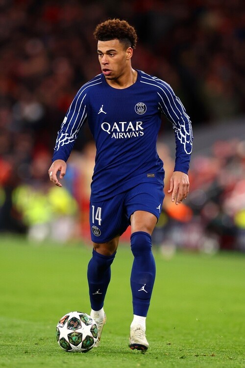 パリSGのデジレ・ドゥエ19歳　photo by Getty Images