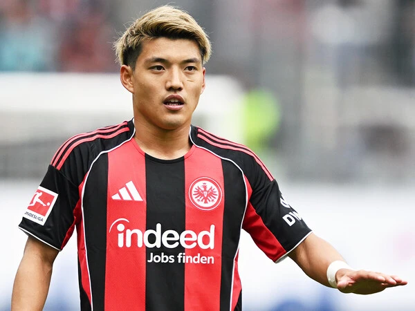 堂安律は活躍が認められてフランクフルトへ移籍　photo by Getty Images