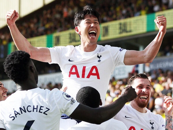 アジア人初のプレミアリーグ得点王にも輝いたソン・フンミン　photo by AFLO