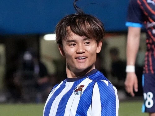 レアル・ソシエダの中心選手として戦う久保建英　photo by Getty Images