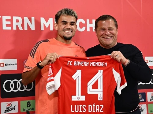 リバプールからバイエルンへ移籍したルイス・ディアス（左）photo by Getty Images