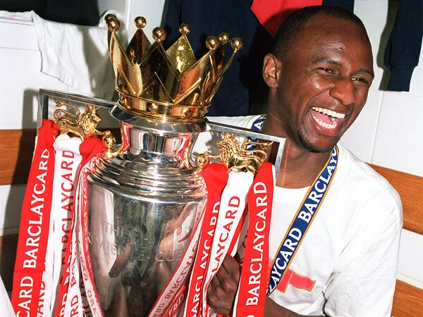 パトリック・ヴィエラ／1976年6月23日生まれ、セネガル・ダカール出身photo by AFLO