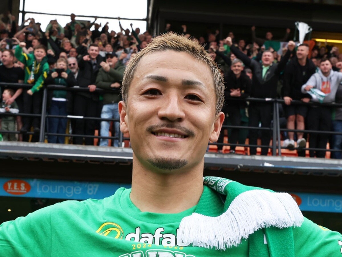 セルティックで今季33ゴールの前田大然 ゴール後のヒザスライディングは「息子の影響」