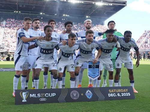 昨年12月、バンクーバー・ホワイトキャップスのGKとしてMLSカップ決勝を戦った高丘陽平 photo by AP/AFLO