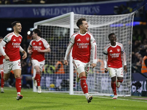 チャンピオンズリーグ優勝候補の筆頭に推されているアーセナル photo by Reuters／AFLO