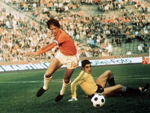 1974年西ドイツＷ杯でヨハン・クライフのオランダは主役となった　photo by Getty Images