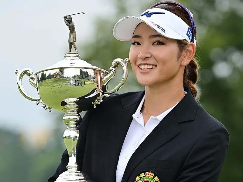 原英莉花「ボギーから身体がウズウズした」。初挑戦の ...