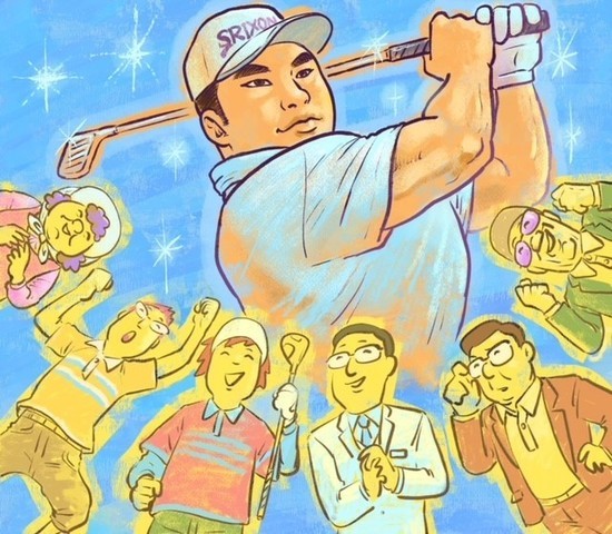 松山英樹選手のマスターズ優勝によって、活気づいている日本のゴルフ業界