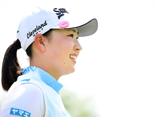  ラウンド中の表情が明るくなった竹田麗央　photo by Getty Images