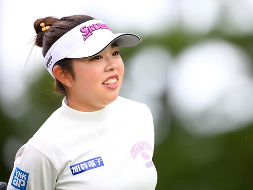 米女子ツアー最終予選会でトップ通過を決めた山下美夢有　photo by Getty Images