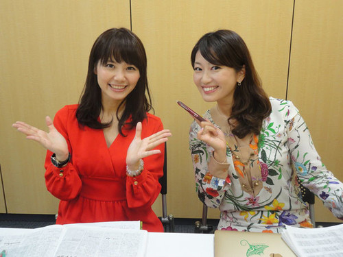 トークの息もぴったり！　栗林さみさん（左）と小泉恵未さん（右）