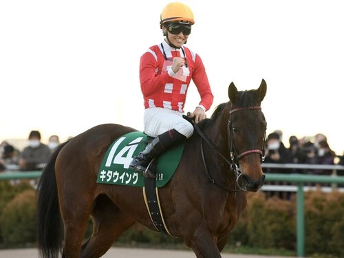 ３歳牝馬で唯一重賞を２勝しているキタウイング