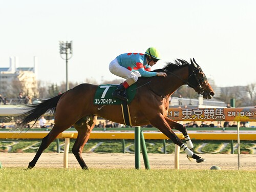クイーンＣを好タイムで制したエンブロイダリー　photo by Sankei Visual