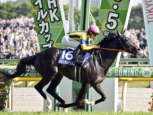 昨年のＧＩNHKマイルＣを制したジャンタルマンタル　photo by Kyodo News