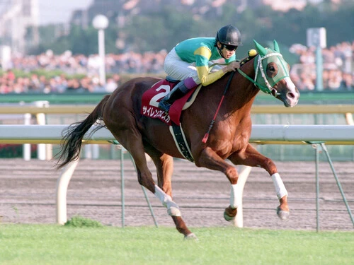 1998年の毎日王冠で衝撃的な強さを見せたサイレンススズカphoto by Sankei Visual