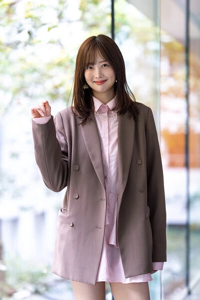 大阪杯の予想をしてくれた熊江琉衣さん　photo by Goh Fujimaki