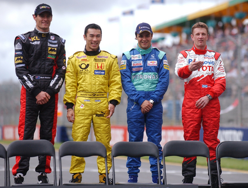 F1デビューイヤーとなった2002年、佐藤琢磨はドライバーズランキング15位だった