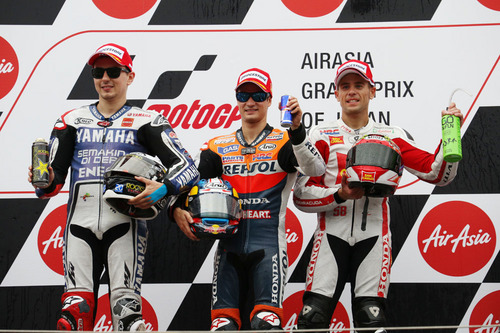 もてぎで開催された今年の日本GPは、スペイン人ライダーが表彰台を独占した
