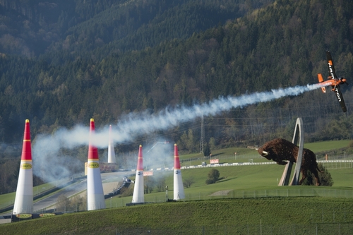 オーストリアで行なわれた2014年エアレースの最終戦
