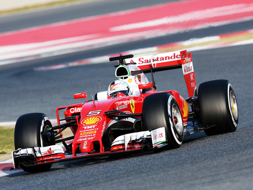 今季初のテストで圧倒的な速さを見せたフェラーリ