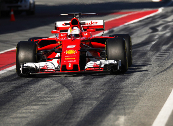 バルセロナ合同テストで最速タイムを叩き出したのはフェラーリ