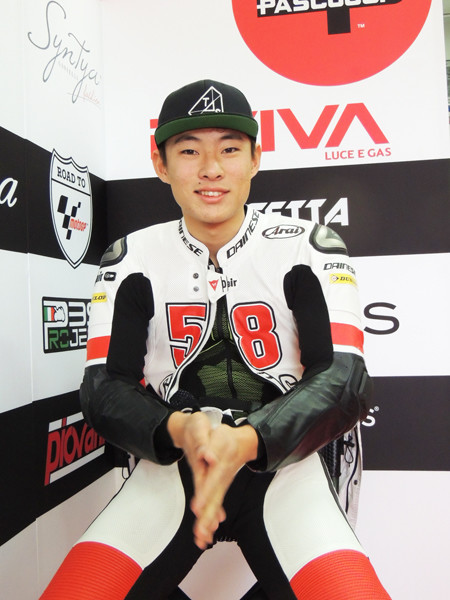 Moto3クラスで４年目となる鈴木竜生