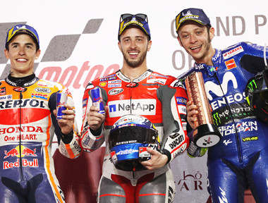 「また負けちゃったよ」とマルケス。MotoGPは開幕から絶叫バトル