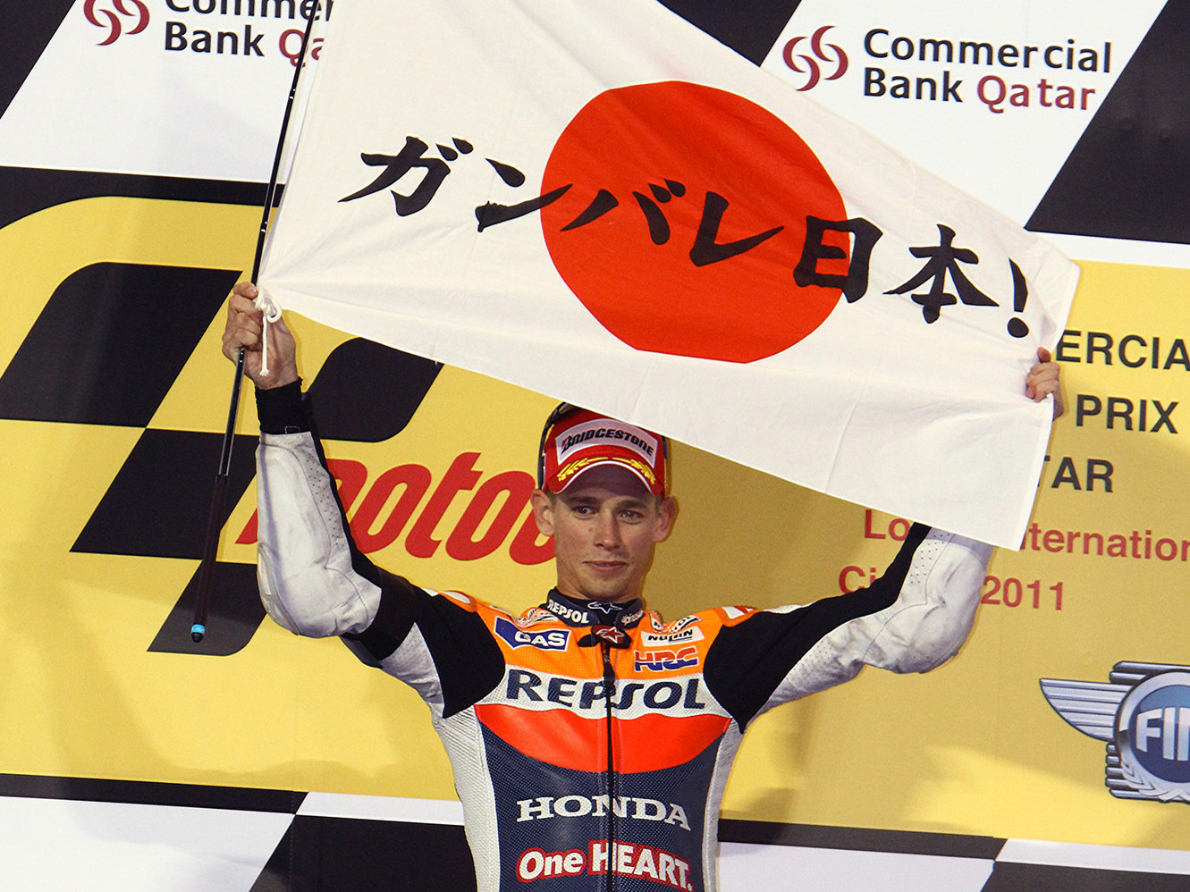 震災直後の日本にエール。MotoGP王者のストーナーは誠実であり続けた