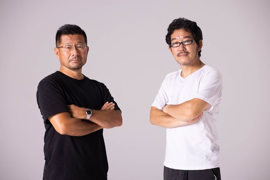 F1を撮影し続けるフォトグラファーの熱田護氏（左）と桜井淳雄氏（撮影・五十嵐和博）