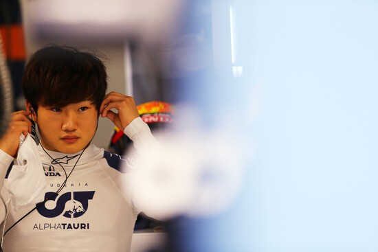 7年ぶりの日本人ドライバーとして2021年にF1デビューした角田裕毅選手 photo by Sakurai Atsuo