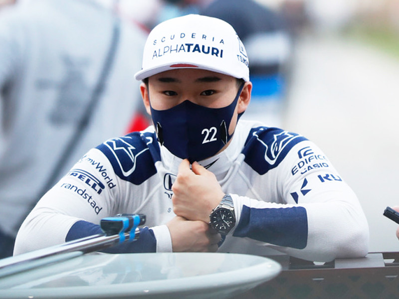 F1開幕で角田裕毅に高まる期待と漂う大物感。「プレッシャーも緊張もない」