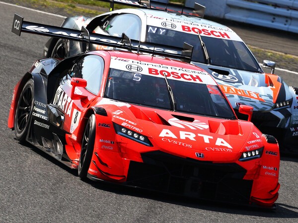 波乱の富士で優勝したのはナンバー８のARTA NSX-GT