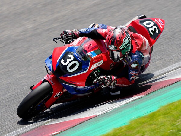 歴代最多６度目の優勝を狙う高橋巧　photo by Honda Mobilityland Corporation