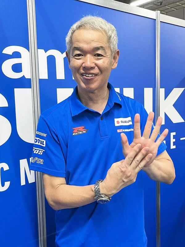 陣頭指揮を執った佐原伸一氏　photo by Nishimura Akira