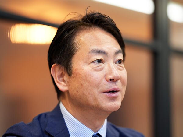 渡辺康治社長にパワーユニット開発の進行具合を聞いた　photo by Sakurai Atsuo