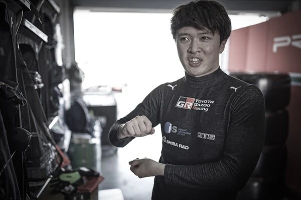 2025年1月、ハースでF1の初テストを行なったトヨタ育成の宮田莉朋　撮影／熱田護