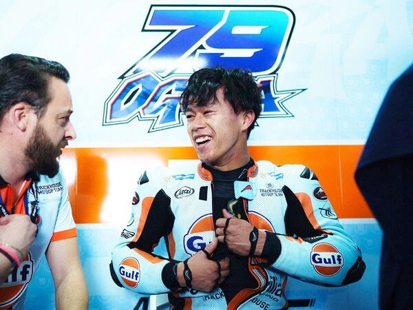 小椋藍の走りをマルコ・ベッツェッキも賞賛　photo by Trackhouse MotoGP Team