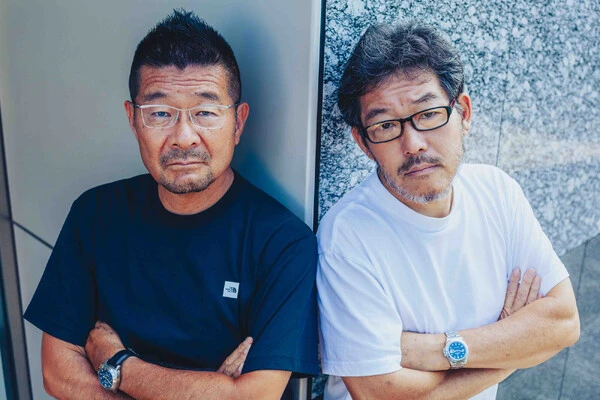 対談したF1フォトグラファーの熱田護氏（左）と桜井淳雄氏（右） photo by Takana Wataru