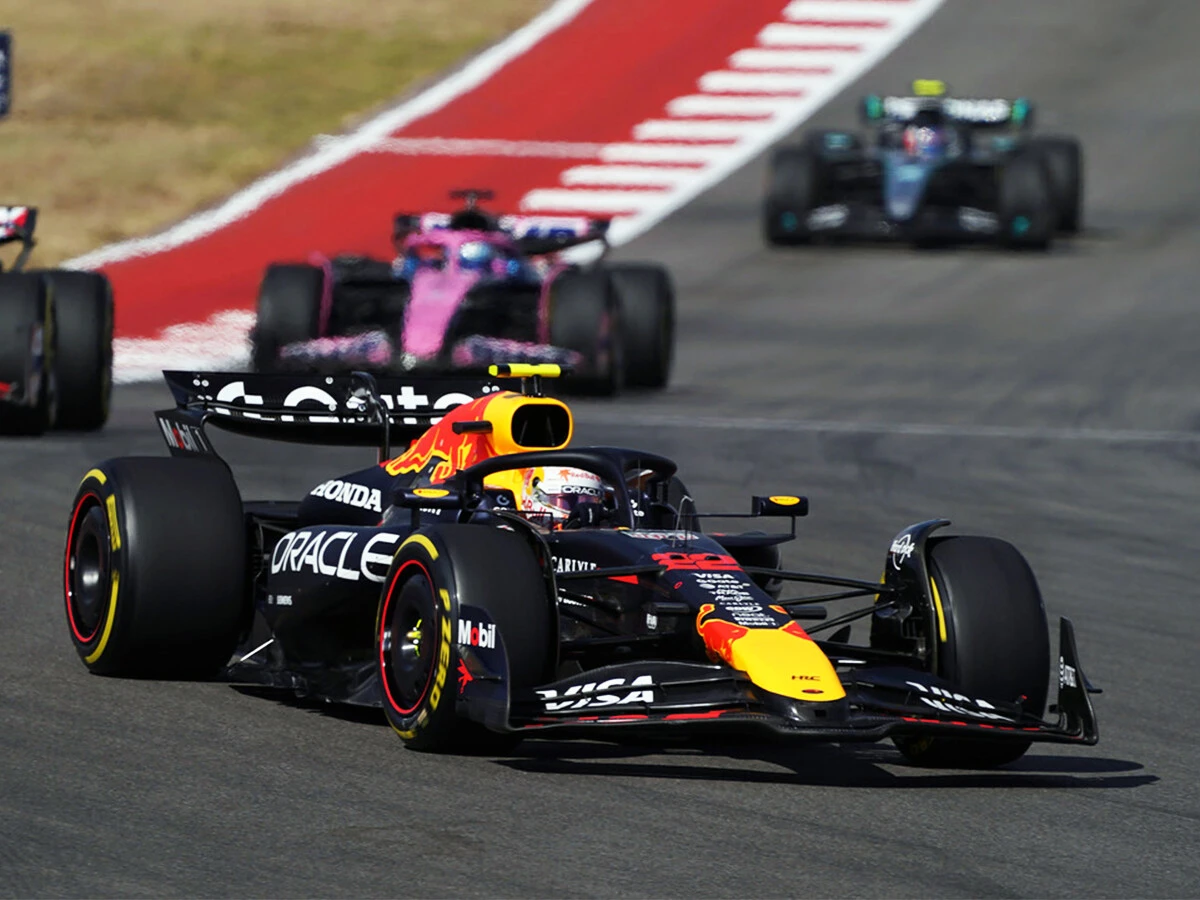 角田裕毅は限界ギリギリのブレーキングで攻めてスプリントレース７位入賞　photo by BOOZY