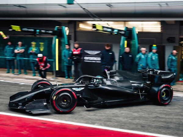 AMR26はテスト最終日に登場photo by Aston Martin Aramco F1 Team