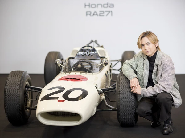 F1の新レギュレーションについて語った堂本光一さん photo by Ryo Higuchi