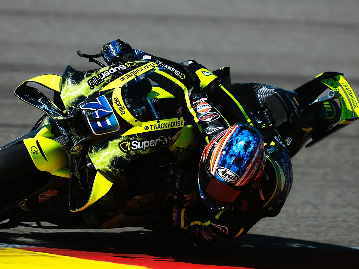 ホルヘ・マルティンも驚いた小椋藍のライディングphoto by ©TRACKHOUSE RACING MOTOGP TEAM