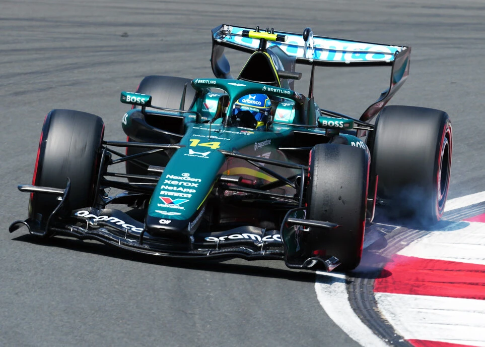 【F1】アストンマーティン・ホンダはまだポイントを争う状況にあらず「高速コーナーは上位より10kmほど遅い」