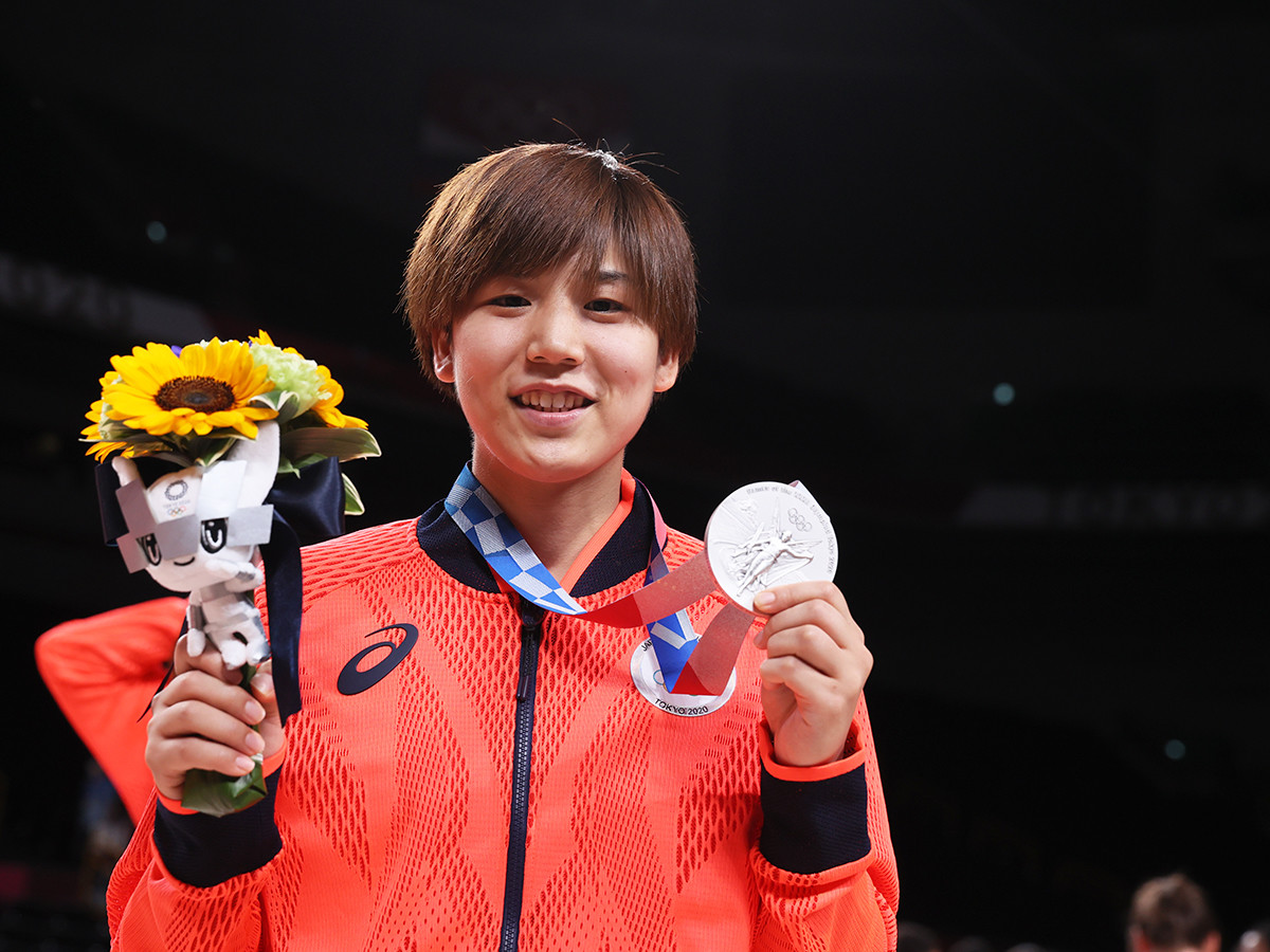 銀メダルを獲得した女子バスケの町田瑠唯。2、3番手から大活躍、それまで心が折れなかったのはなぜか。