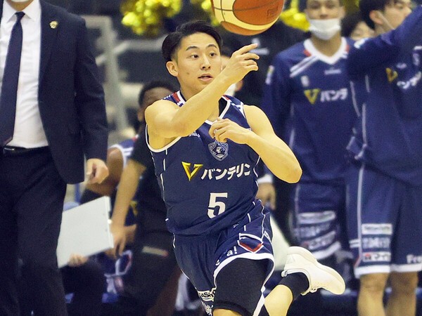 １月のＢリーグ月間MVPに選出された河村勇輝