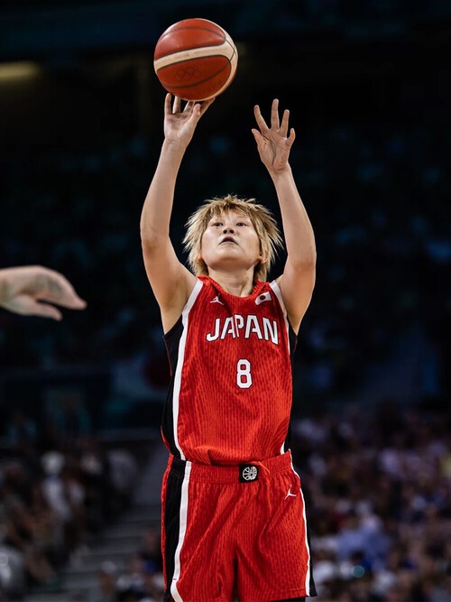 アメリカ戦で本来の持ち味を取り戻した髙田真希　photo by FIBA