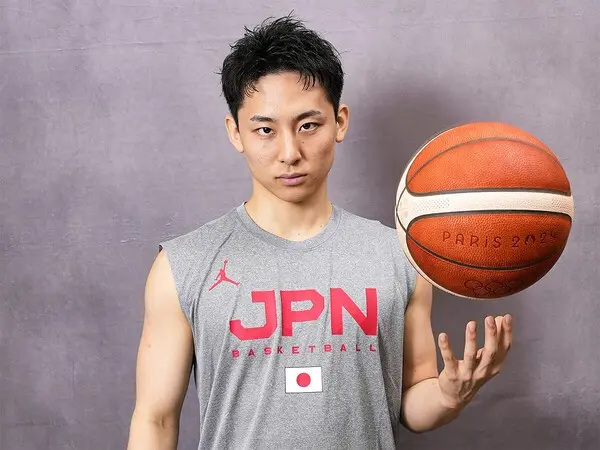 河村勇輝がついにオリンピックのコートに立つ　photo by Hosono Shinji