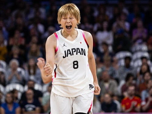 苦しい状況のなか、チーム最多の15得点をマークした髙田　photo by FIBA