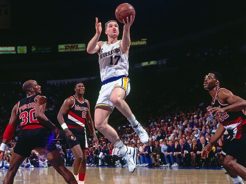 NBA伝説の名選手：クリス・マリン 1980〜90年代の名シューターは、ドリームチームの一員としても活躍 | web Sportiva  (スポルティーバ)