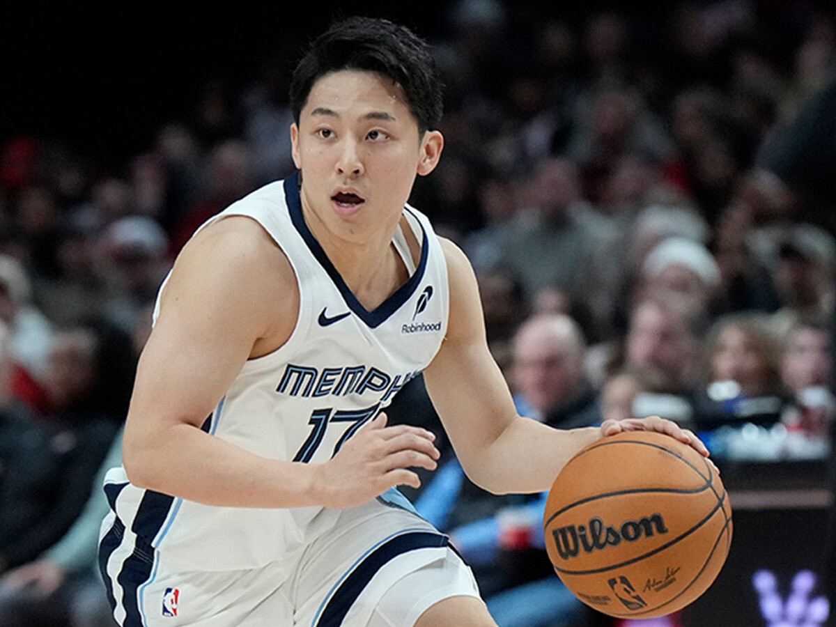 河村勇輝が語るNBAグリズリーズで学んでいること「自信を持って（八村塁と）一緒のコートに立てる時間がより多くなるよう、成長し続けたい」